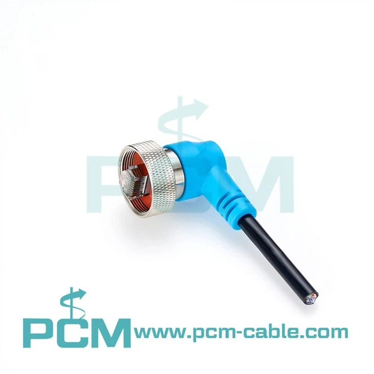 Outdoor waterproof ethernet cable right angle