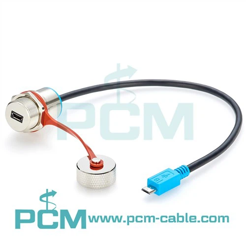 Cavo impermeabile IP67 schermato micro-USB