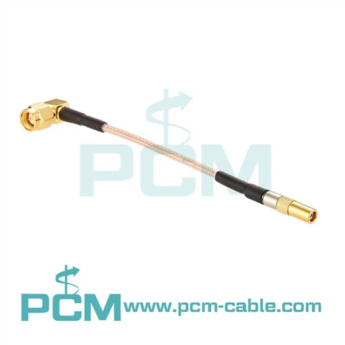 RG316 SMA a SSMB Cavo RF coassiale angolare maschio