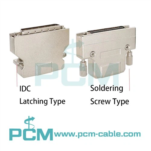 Saldatura DB50 Pin SCSI-2 Connettore