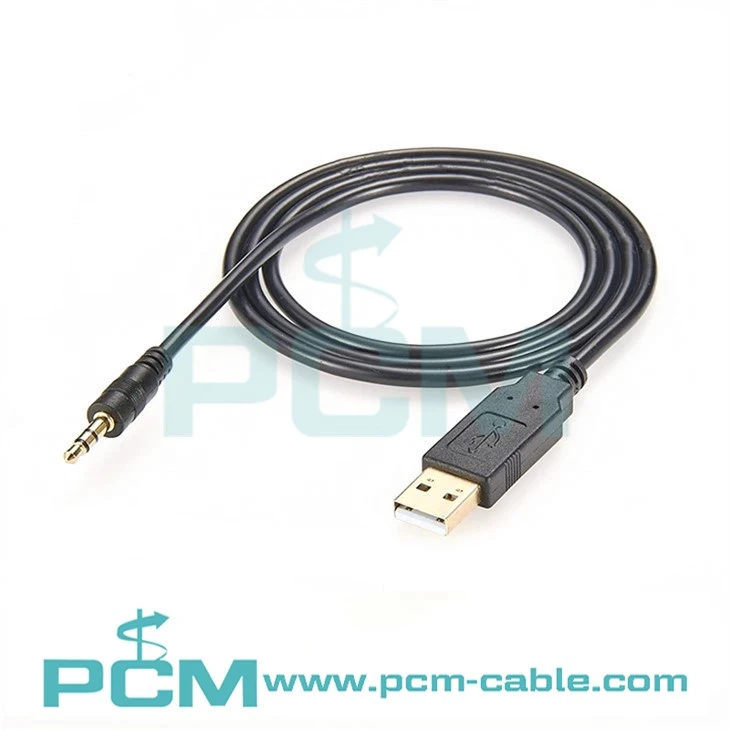 Il cavo da USB a UART supporta segnali UART da 5 V Jack audio da 3,5 mm