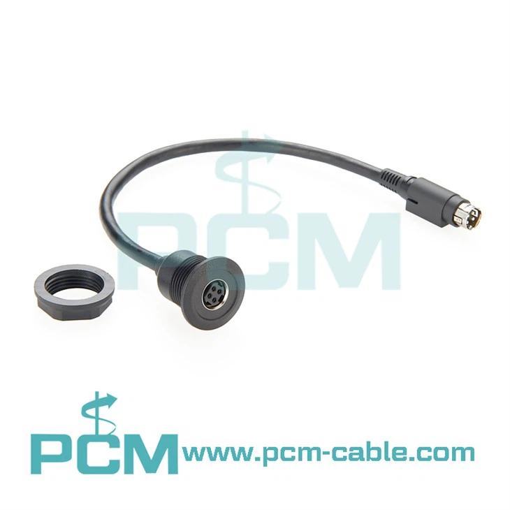 panel mount power din cable
