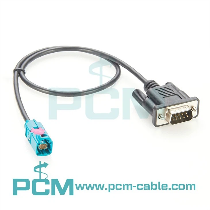 Automotive Ethernet Cable DB9 Male to H-MTD Male Connector