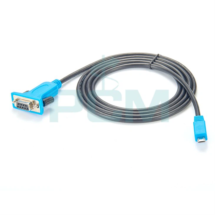 Cavo adattatore seriale Micro USB a RS232 DB9 Convertitore seriale DB9 femmina
